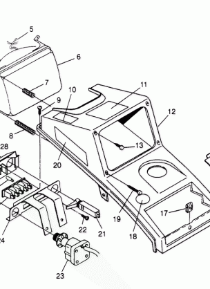 HEADLIGHT ASSEMBLY  4X4 400L W948140 (4926772677A013)