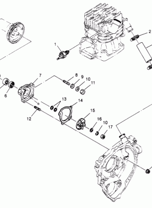 WATER PUMP  4X4 400L W948140 (4926772677C014)