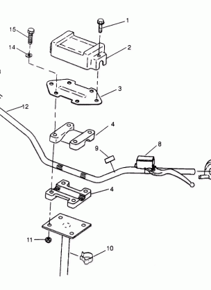 STEERING - HANDLEBAR Trail Boss W948527 (4926822682B003)