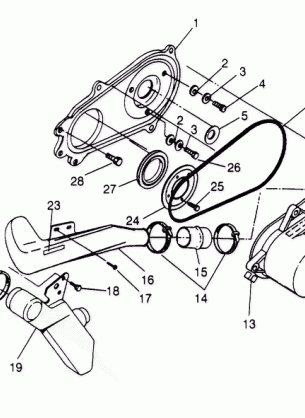 CLUTCH COVER ASSEMBLY 6x6 300 W948730 (4926792679C007)