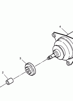 FAN MOTOR Sport 400L W948540 (4927232723D002)