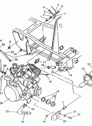 ENGINE MOUNTING 6x6 400L SWEDISH S948740 and  NORWEGIAN N948740 (4926812681006A)