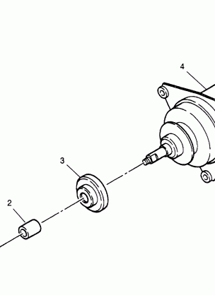 FAN MOTOR Sportsman 4x4 W948040 (4926842684D006)