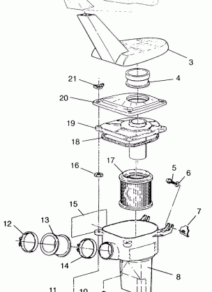 AIR BOX ASSEMBLY SWEDISH 4x4 400L S948140 (4926912691B011)