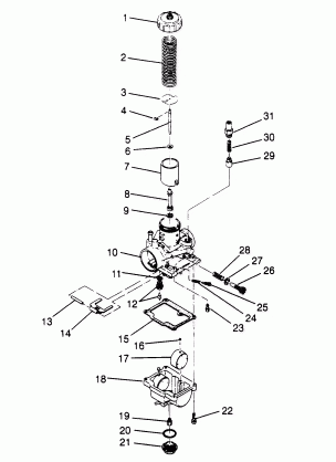 CARBURETOR Sportsman 4x4 W948040 (4926842684D002)