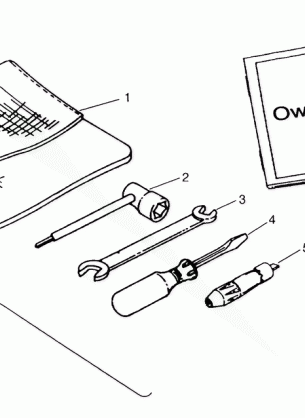 TOOL KIT ASSEMBLY SWEDISH 4x4 400L S948140 (4926912691D008)