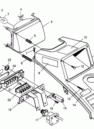 HEADLIGHT ASSEMBLY Trail Blazer W947221 (4926832683A012)