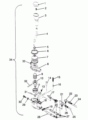 SHIFT LINKAGE ASSEMBLY 2x4 300 W947530 (4926742674C002)