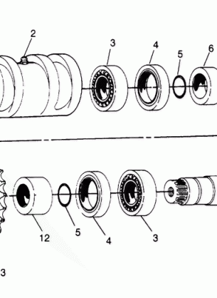 CENTER TIGHTENER ASSEMBLY Sportsman 4x4 W948040 (4926842684B012)