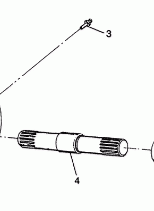 FRONTTIGHTENER ASSEMBLY 6X6 250 W938727 (4924092409013A)