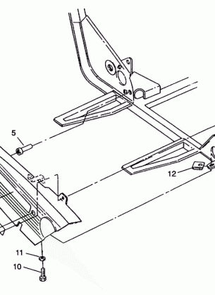 CHAIN COVER ASSEMBLY 6X6 350L W938739 (4924062406035A)