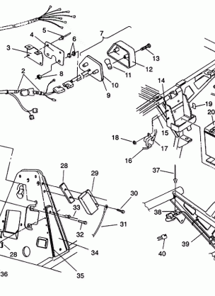 ELECTRICAL / TAILLIGHT ASSEMBLY 6X6 350L W938739 (4924062406041A)