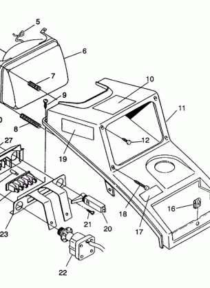 HEADLIGHT ASSEMBLY 6X6 350L W938739 (4924062406010A)