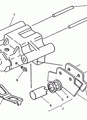 REAR BRAKE ASSEMBLY 6X6 350L W938739 (4924062406034A)