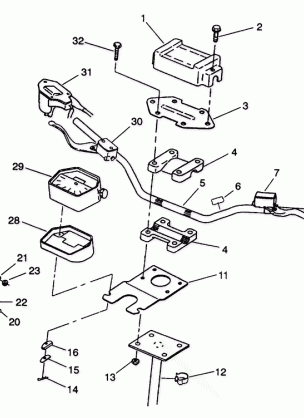 STEERING - HANDLEBAR 6X6 350L W938739 (4924062406018A)