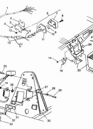 ELECTRICAL / TAILLIGHT ASSEMBLY 4X4 250 W938127 (4924042404033A)