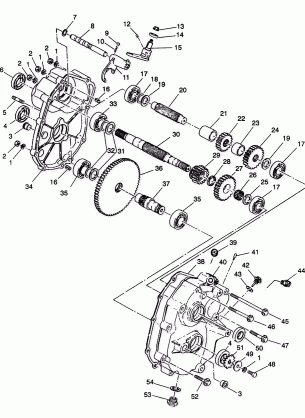 GEARCASE ASSEMBLY Trail Boss W938527 (4924072407027A)