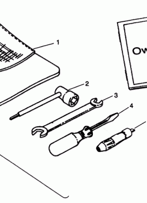 TOOL KIT ASSEMBLY Trail Boss W938527 (4924072407036A)