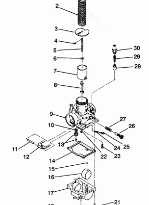 CARBURETOR Trail Boss W938527 (4924072407035A)