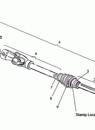 CV JOINT 250 6x6  /  W928727 (4922842284011A)