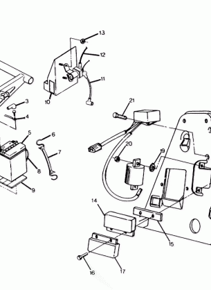 BATTERY BOX ASSEMBLY 250 6x6  /  W928727 (4922842284036A)