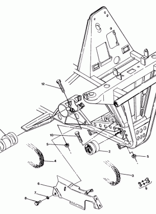 FRONT DRIVE ASSEMBLY 250 6X6 /  W928727 (4922842284014A)