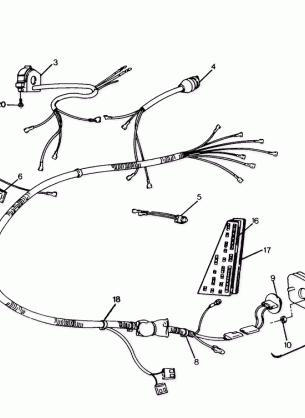 WIRING HARNESS 250 6x6  /  W928727 (4922842284035A)