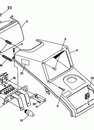 HEADLIGHT ASSEMBLY 350 2X4  /  W927539 (4922882288008A)