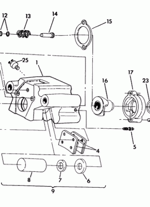 REAR BRAKE ASSEMBLY 350 4X4  /  W928139 (4922832283029A)