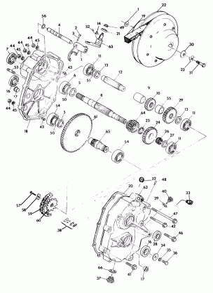 GEARCASE ASSEMBLY  TRAIL BLAZER (4919761976025A)