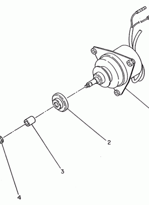 FAN MOTOR 250 2X4 - Update (4919781978041A)