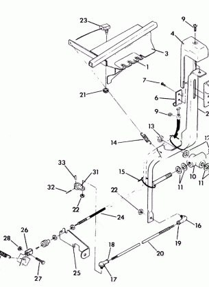 SHIFT LINKAGE ASSEMBLY 350 2X4 - Update (4919821982032A)