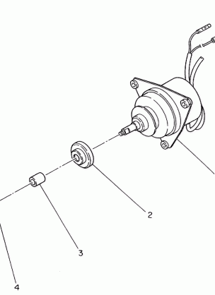 FAN MOTOR 350 2X4 - Update (4919821982043A)