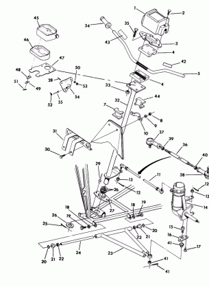 STEERING ASSEMBLY 350 2X4 - Update (4919821982011A)