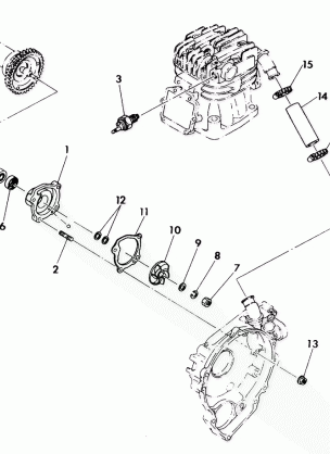 WATER PUMP ASSEMBLY 350 2X4 - Update (4919821982038A)