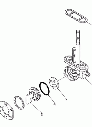 FUEL STRAINER 350 2X4 - Update (4919821982044A)