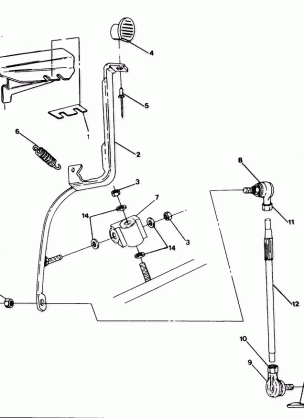 SHIFT LINKAGE ASSEMBLY  Trail Boss - Update (4919771977031A)