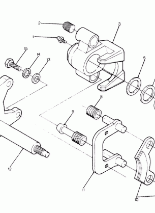 FRONT BRAKE ASSEMBLY BIG BOSS 4X6 (4919801980018A)