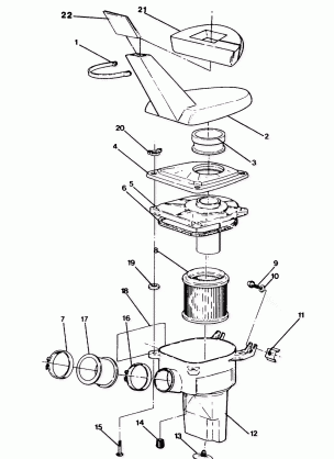 AIR BOX ASSEMBLY 6X6 (4919811981025A)