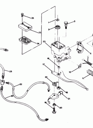 CONTROL ASSEMBLY LH 6X6 UPDATED 2-91 (4919811981014A)