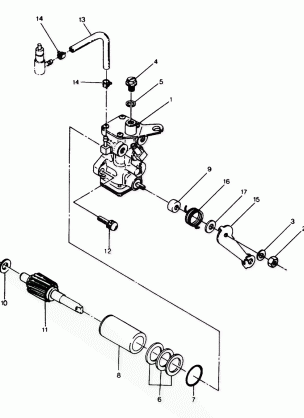 OIL PUMP ASSEMBLY 6X6 (4919811981045A)