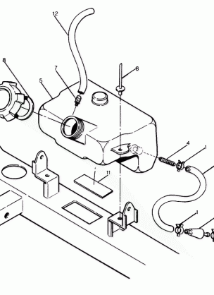 OIL TANK ASSEMBLY 6X6 (4919811981005A)