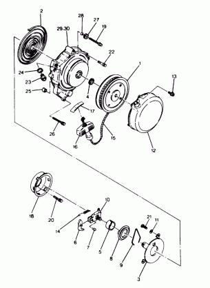 RECOIL STARTER 6X6 (4919811981049A)