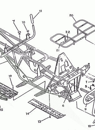 FRAME ASSEMBLY WITH RACKS 6X8 UPDATED 2-91 (4919811981003A)