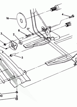 RIGHT HAND CHAIN COVER ASSEMBLY 6X6 (4919811981031A)