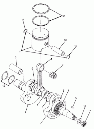 Crankshaft and Piston Assembly (4918411841033A)