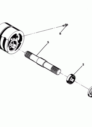 FRONT TIGHTENER ASSEMBLY-PN 1380024 (4919811981021B)