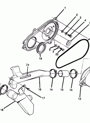 CLUTCH COVER ASSEMBLY 6X6 (4919811981026A)