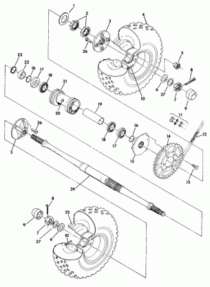 Rear Wheel Drive Assembly (4918541854023A)