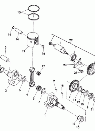 Crankshaft and Piston Assembly (4918541854042A)